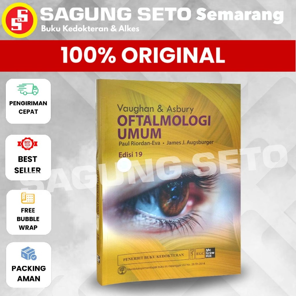 BUKU OFTALMOLOGI UMUM EDISI-19 VAUGHAN  ASBURY