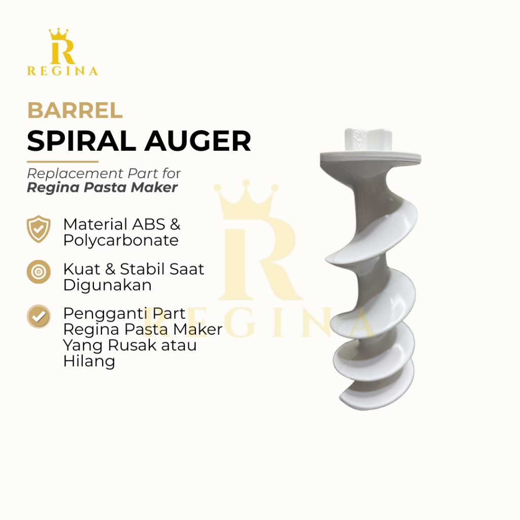Part Ulir Spiral Auger Regina Pasta Maker Original Italy