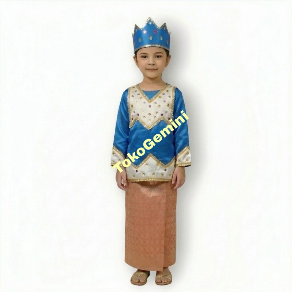 Baju Adat Gorontalo Anak Perempuan / Baju Adat Gorontalo Anak / Baju Gorontalo Anak Perempuan / Baju