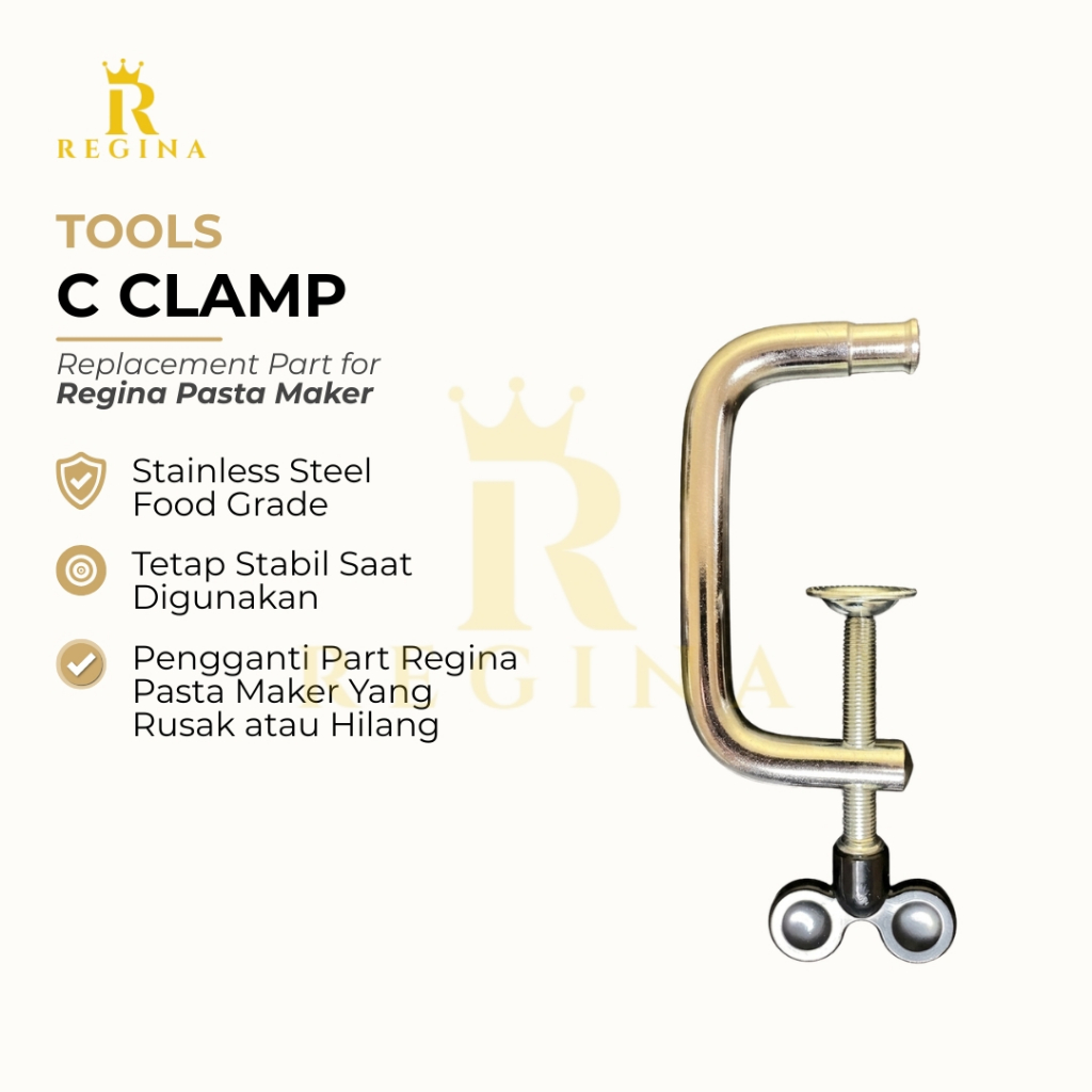 Part Penjepit Wadah C-Clamp Regina Pasta Maker Marcato Original Italy