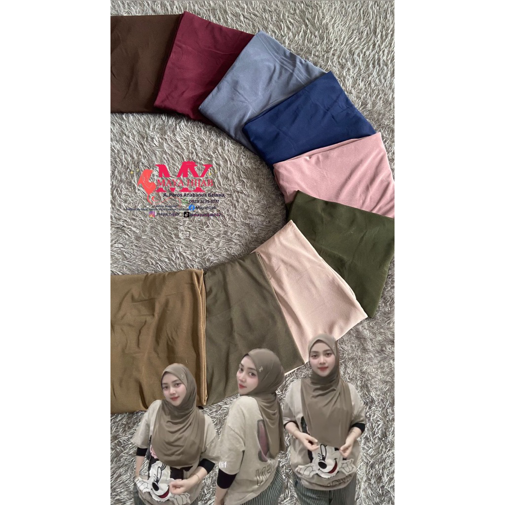 Halima~ hijab instan malay putar | elif