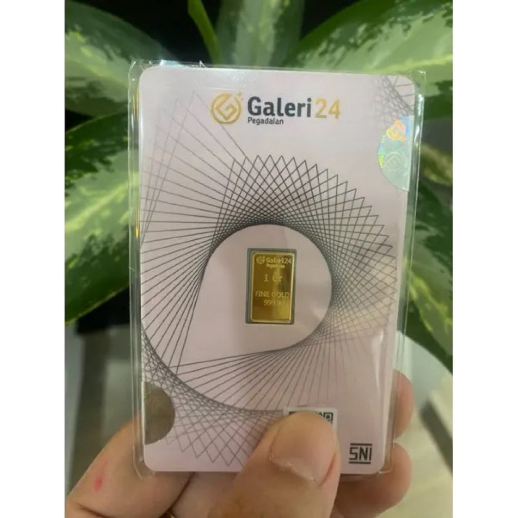 Emas murni 1 gr dan 2 gr/ emas batangan/ galery24/ emas