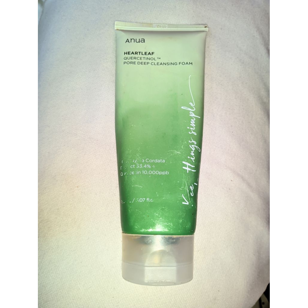 Anua Heartleaf Cleansing Foam ( Rijek kemasan )