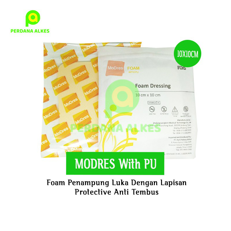 Foam Dressing Modres Foam PU dan Non Adhesive