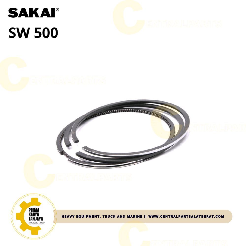 Ring Piston Sakai SW500 Tandem Roller engine isuzu Genuine