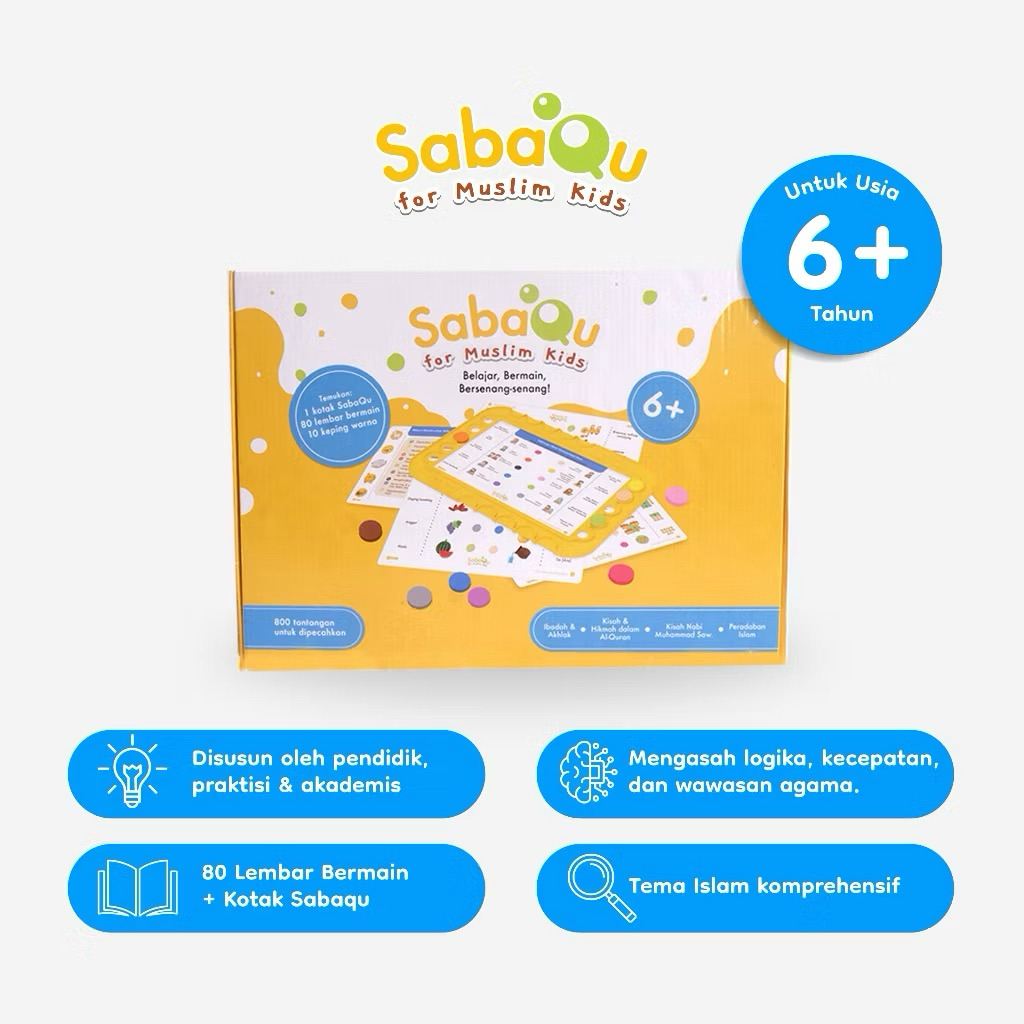 Mandira - Permainan Anak Sabaqu For Muslim Kids Full Set