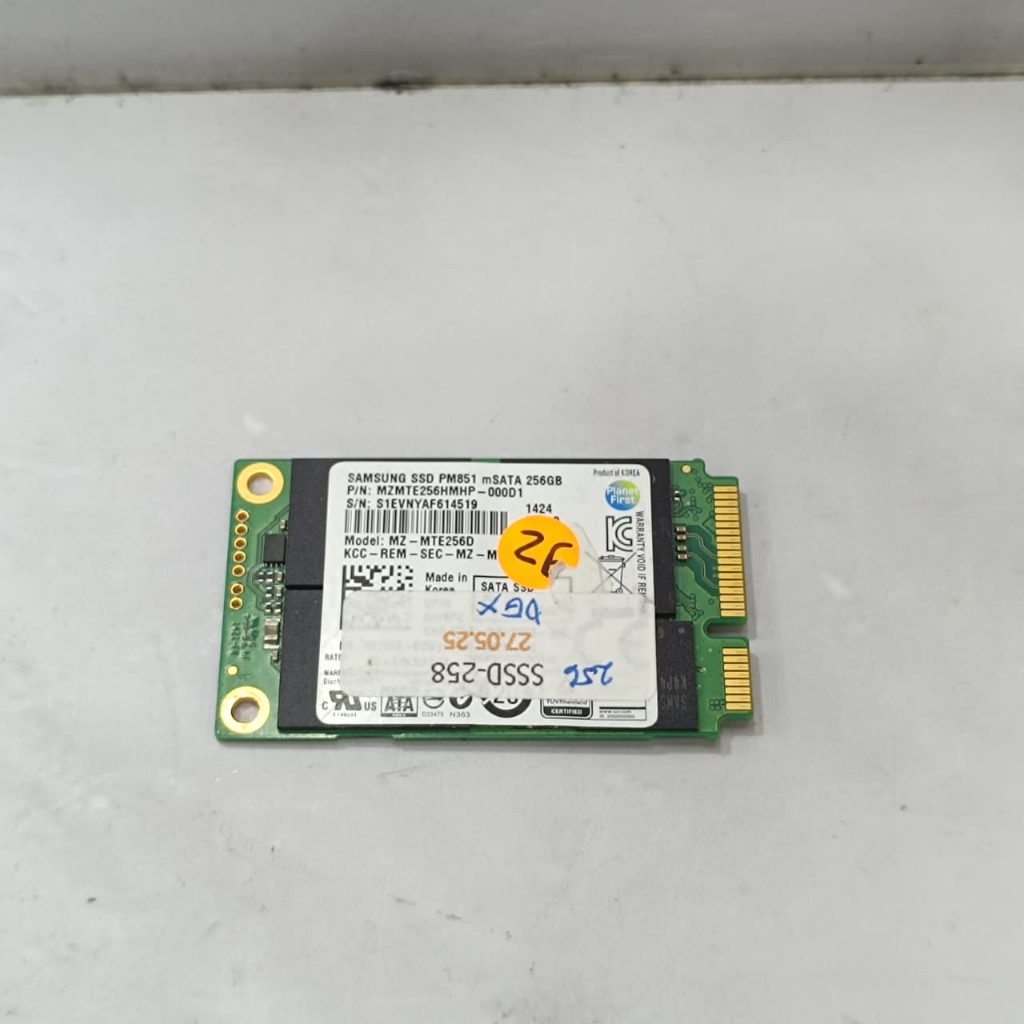 Ssd mSATA 128GB/256 GB/512 GB For Windows Kotak