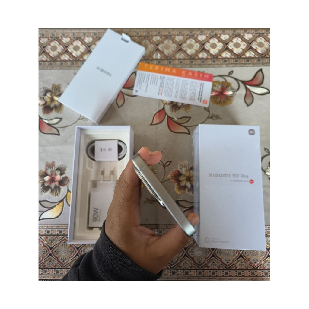 Xiaomi 15T Pro 12/1TB Baru Aktivasi