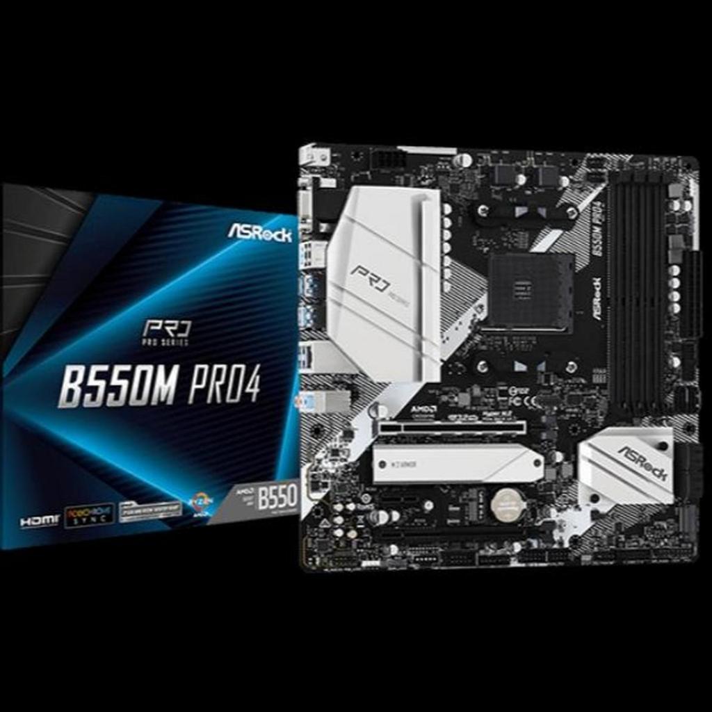 Asrock B550M Pro4 B550M-PRO4 AMD RYZEN SOCKET AM4