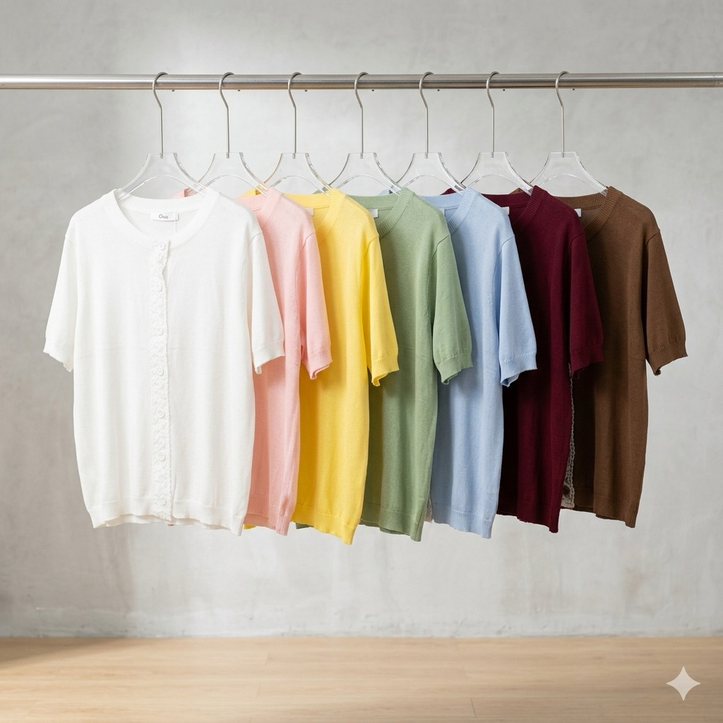 TOP OUNIE KNIT MIX