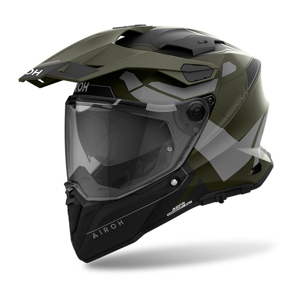 AIROH COMMANDER 2 REVEAL MILITARY GREEN ORIGINAL AIROH COMMANDER 2