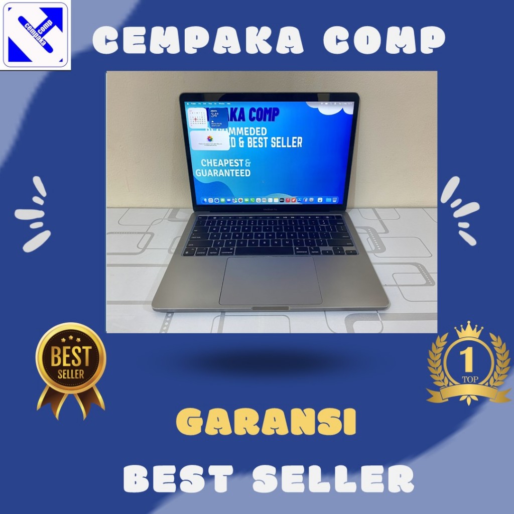 Macbook Pro Retina M1 13in 2020 8GB SSD 256GB Waranty