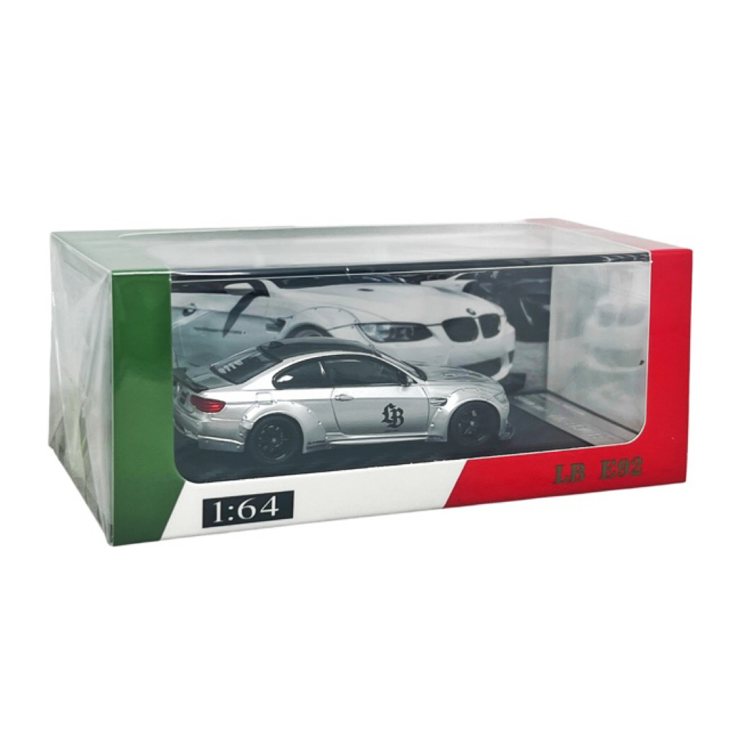Fine Model 64 BMW M3 E92 LB Customized Silver