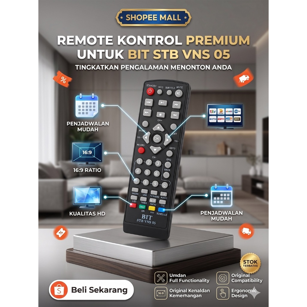 Remote STB China Multi Luby Evercoss Wellhome Noise Super HD dll