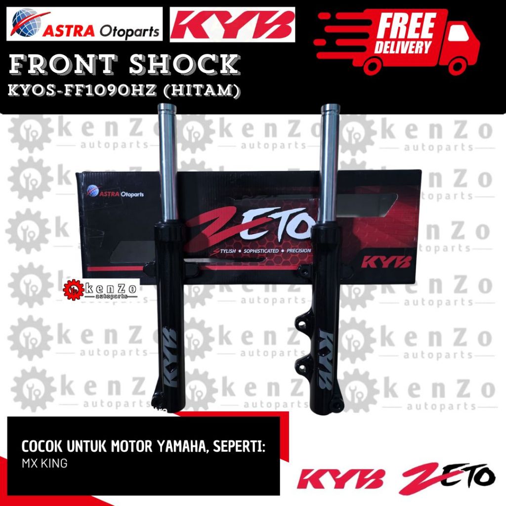 Kyb Zeto Shockbreaker Depan Motor Mx King FF1090