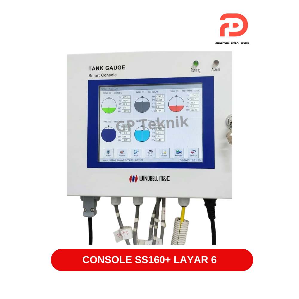 ATG Console dan Probe Windbell SS 160 Plus - SP300 Telkom 100% BERKUALITAS STANDAR DIGITALISASI SPBU