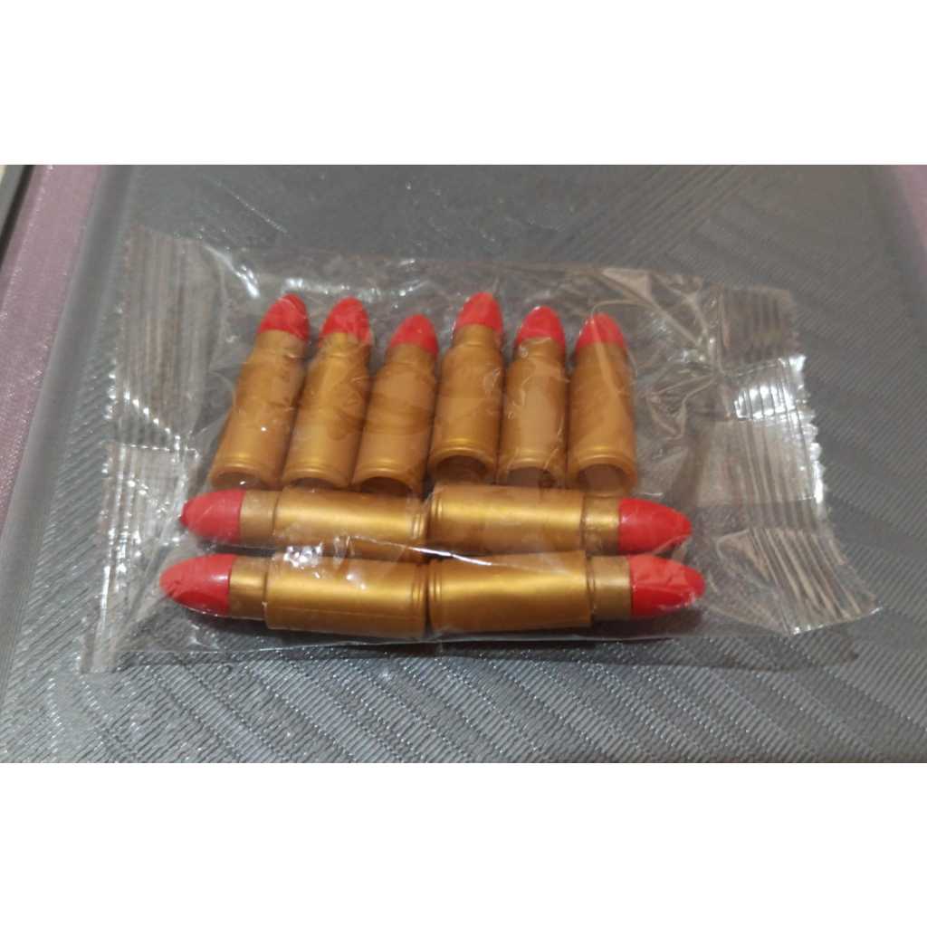 Reffil Mainan Peluru Plastik Awm 10pcs Peluru Mainan Plastik Mainan AWM