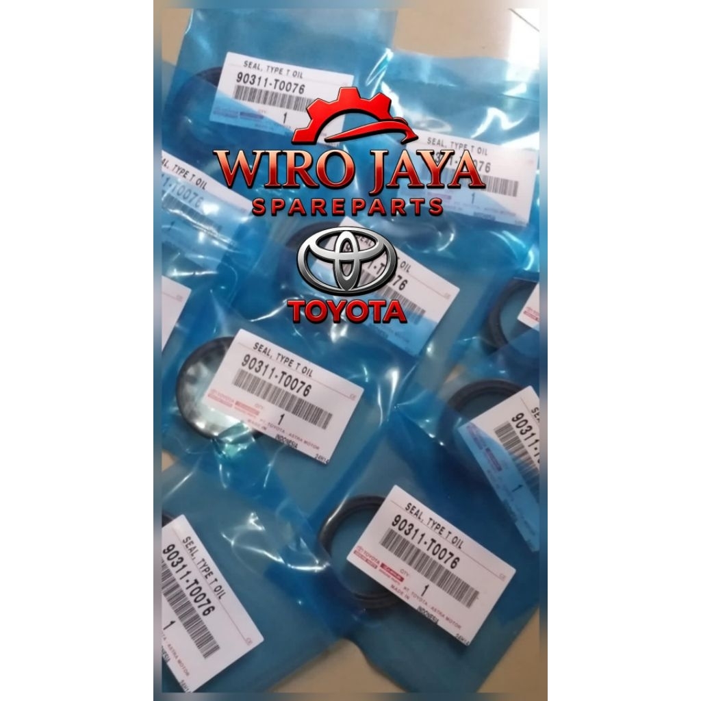 Seal Oli/Seal Kruk As depan[90311-T0076]