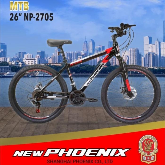 Sepeda Gunung MTB Phoenix SP 2705 Ukuran 20 26 Inch