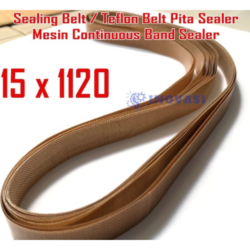 Teflon Pita Sealer Sparepart Mesin Continous Band Sealer