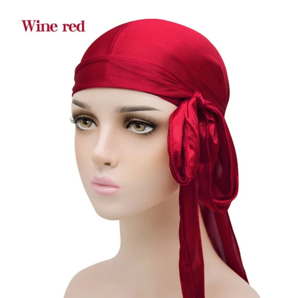 Topi Bajak Laut Bandana / Topi Klasik Pria Sutra / Topi unik