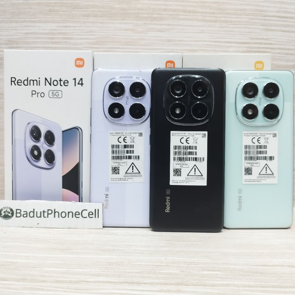 Redmi Note 14 Pro 5G 12/512GB 8/256GB Handphone Second Bekas Fullset