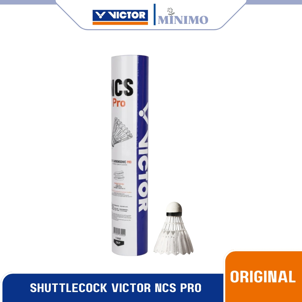 Shuttlecock Badminton Victor NCS Pro / New Carbonsonic Pro Original 100%