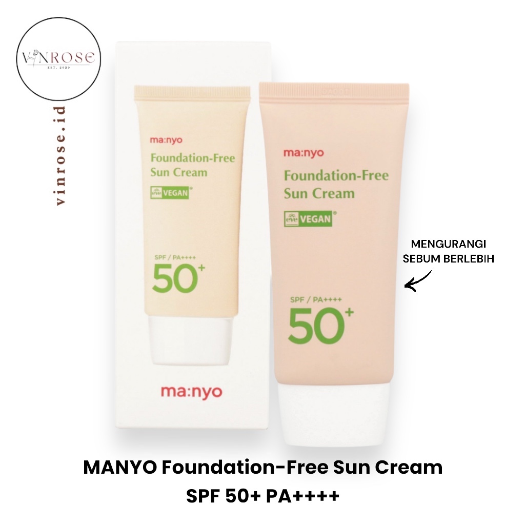 Manyo Foundation Free Sun Cream