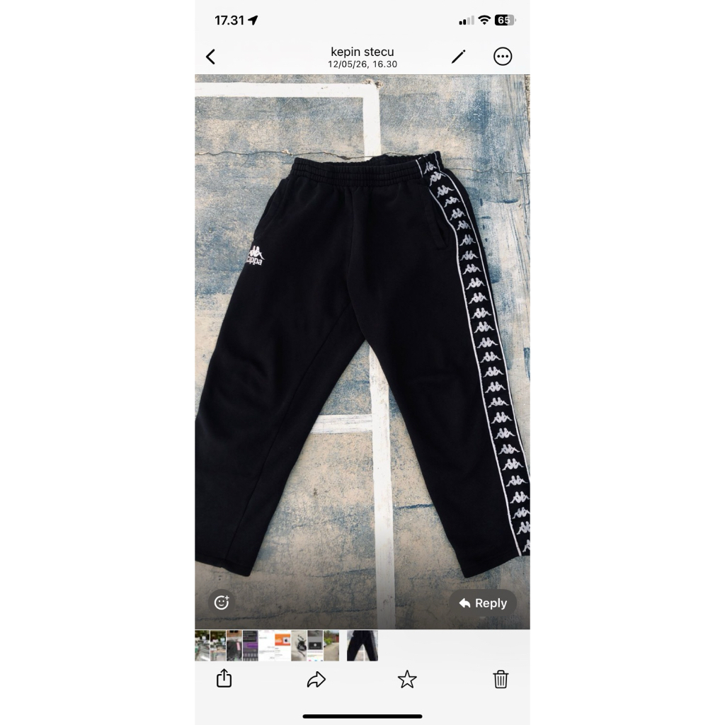 trackpants kappa