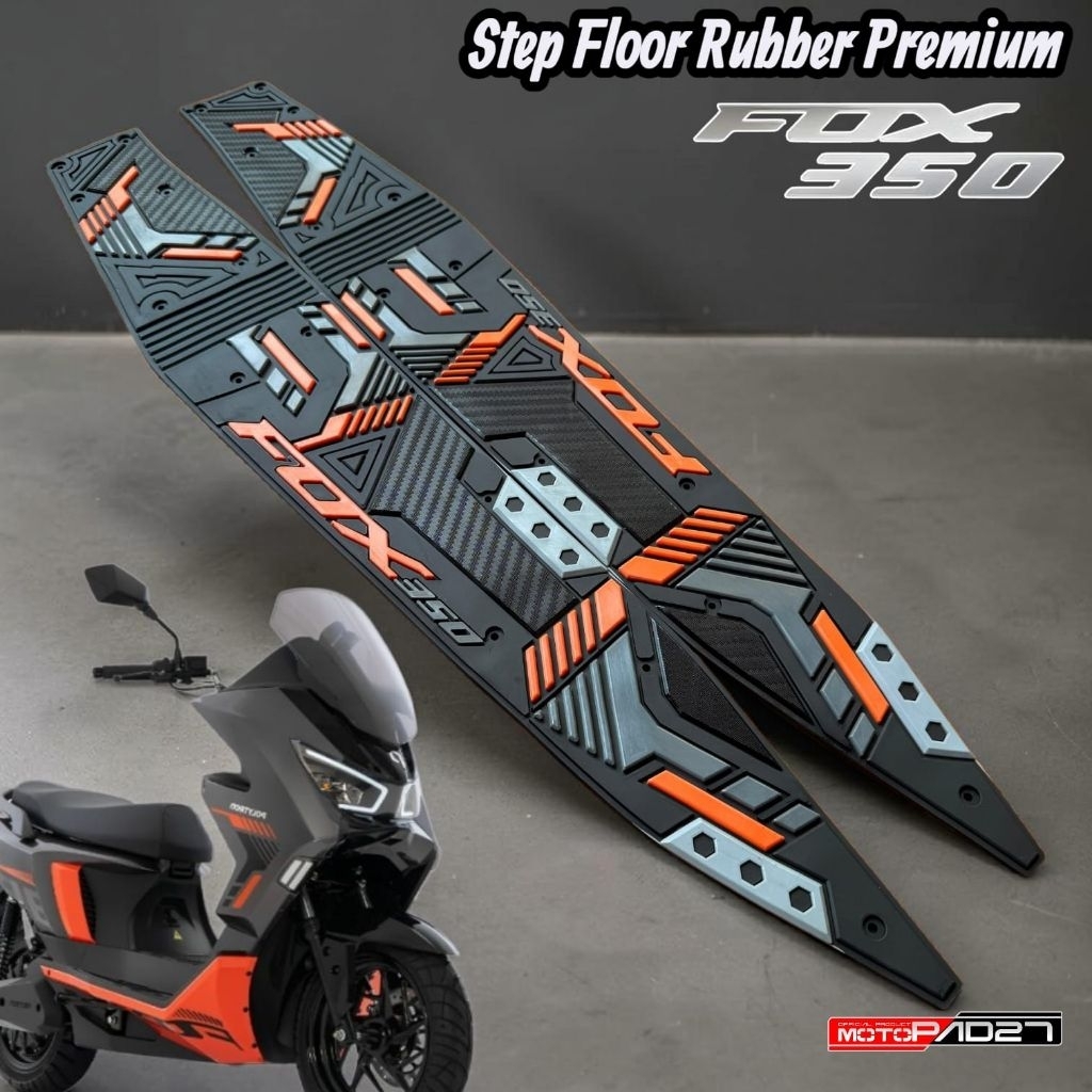 Karpet Motor listrik Polytron Fox 350 Pijakan kaki motor listrik Polytron 350