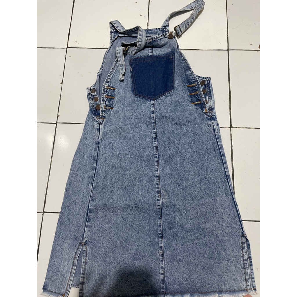 Overal Jeans 3/4 (Preloved)