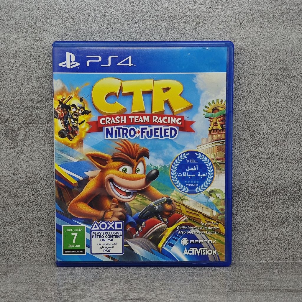 Crash Team Racing CTR BD Kaset PS4