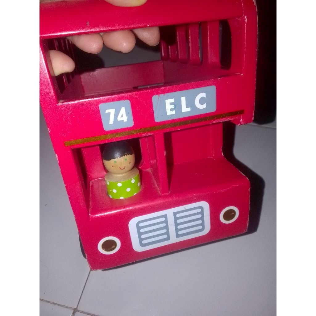 ELC Wooden London Bus