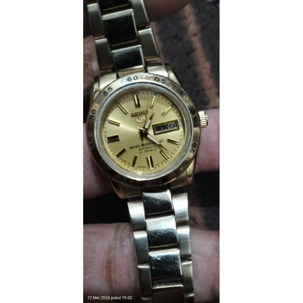 Original Jam second preloved Seiko 5 Lady Automatic