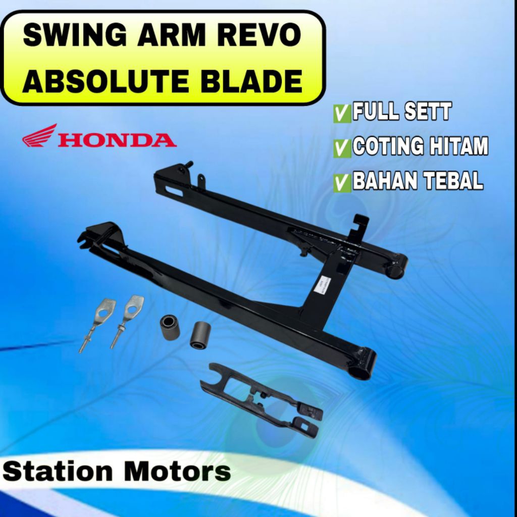 Swing Arm Honda Revo Absolute Revo Lama Blade Lama Hitam