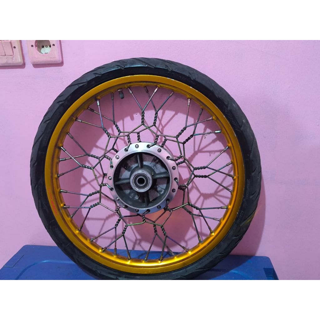 Pelek motor ring 17 merk Rosy jari2 ulir