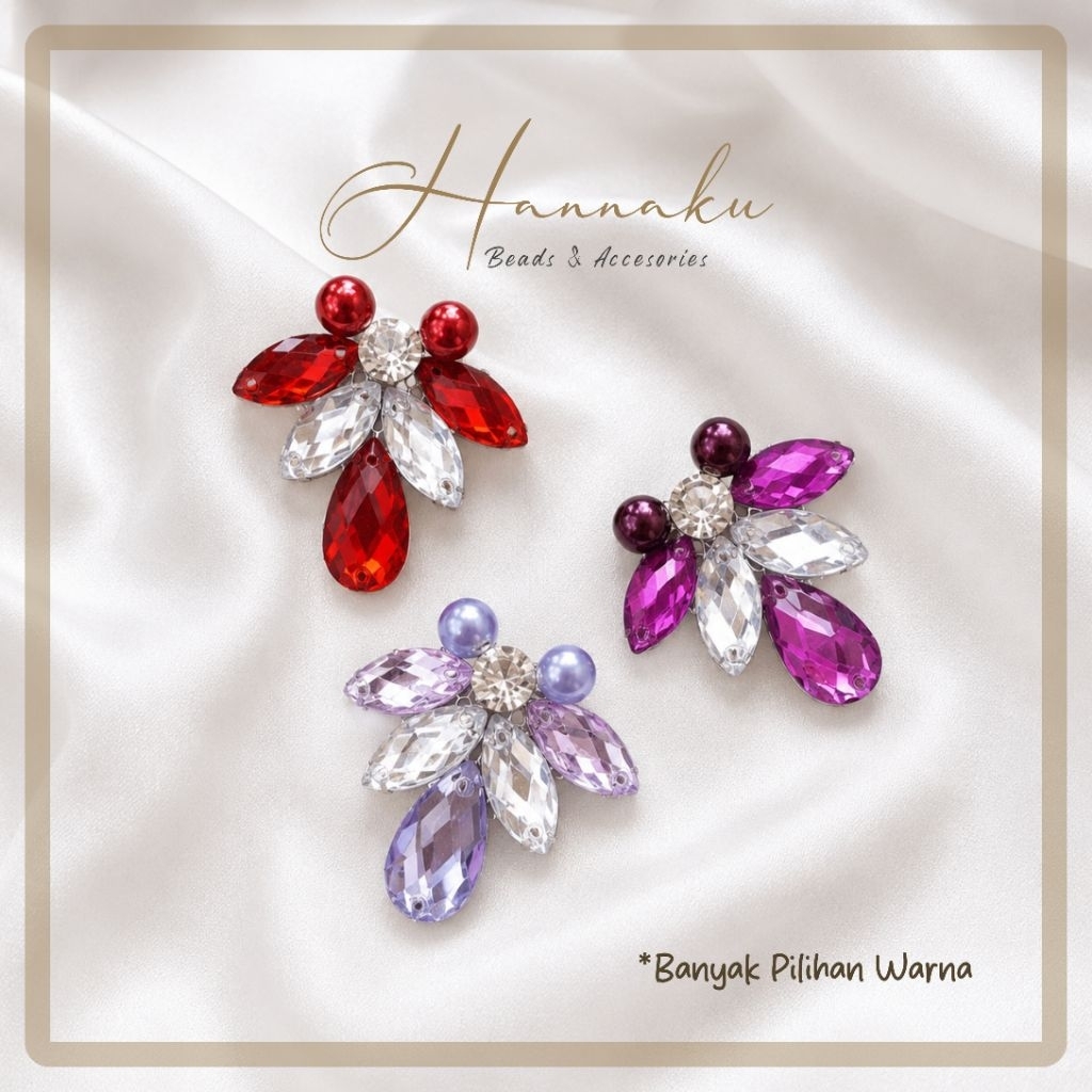 Payet Rangkai Leher&Dada / Payet Instant/ Payet Kebaya / LCF