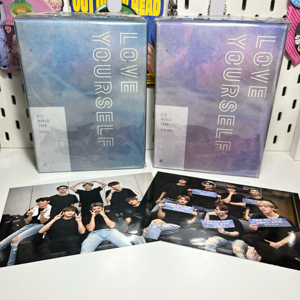 [UNSEALED TANPA PC] bts dvd love yourself ly new york ny europe eu