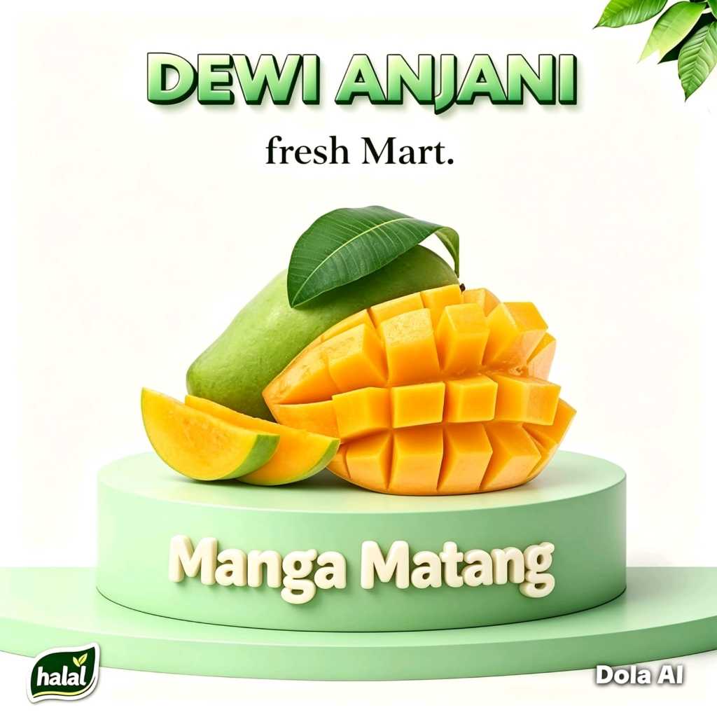 Mangga MATANG SIAP MAKAN  1kg / BUAH MANGGA