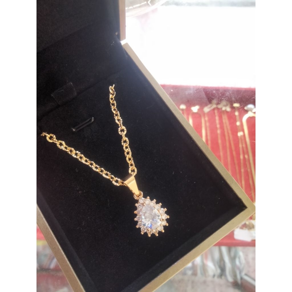 kalung emas muda 18k