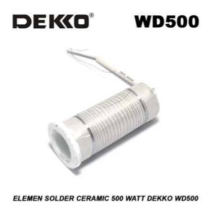 Elemen Solder Ceramic 500 Watt Dekko WD500