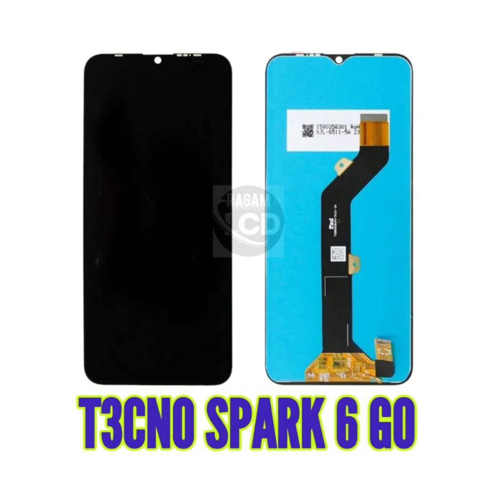 Lcd touchscreen TECNO SPARK 6 GO full set