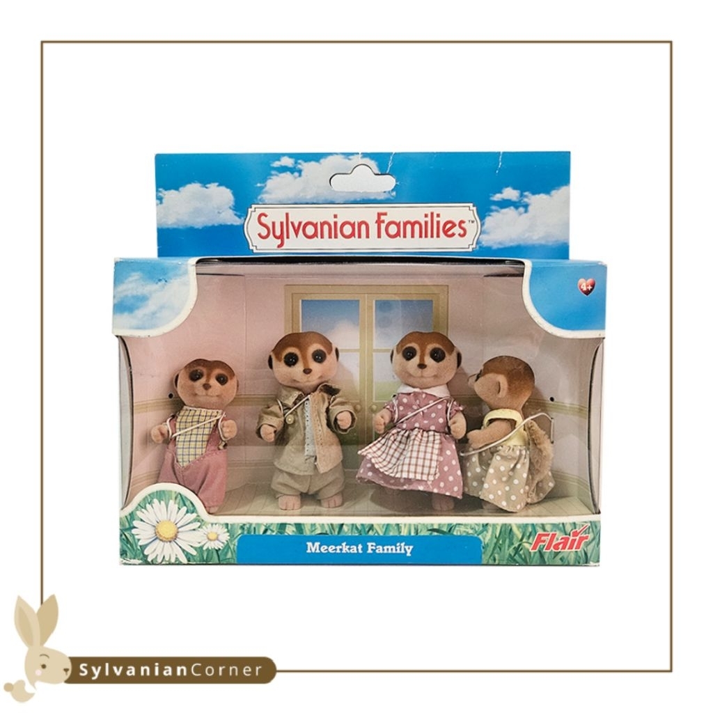 Sylvanian Handgrip Meerkat Family FLAIR