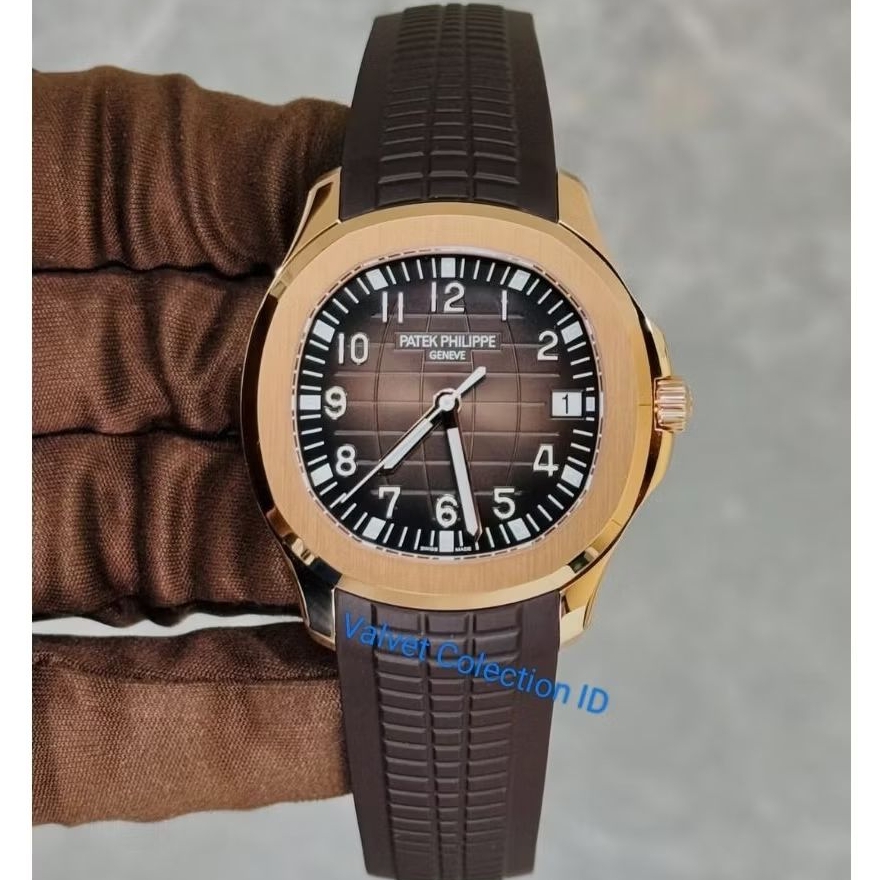 Patek Philippe Aquanaut 5167 Swiss Automatic Movement Dial Brown Clone Quality
