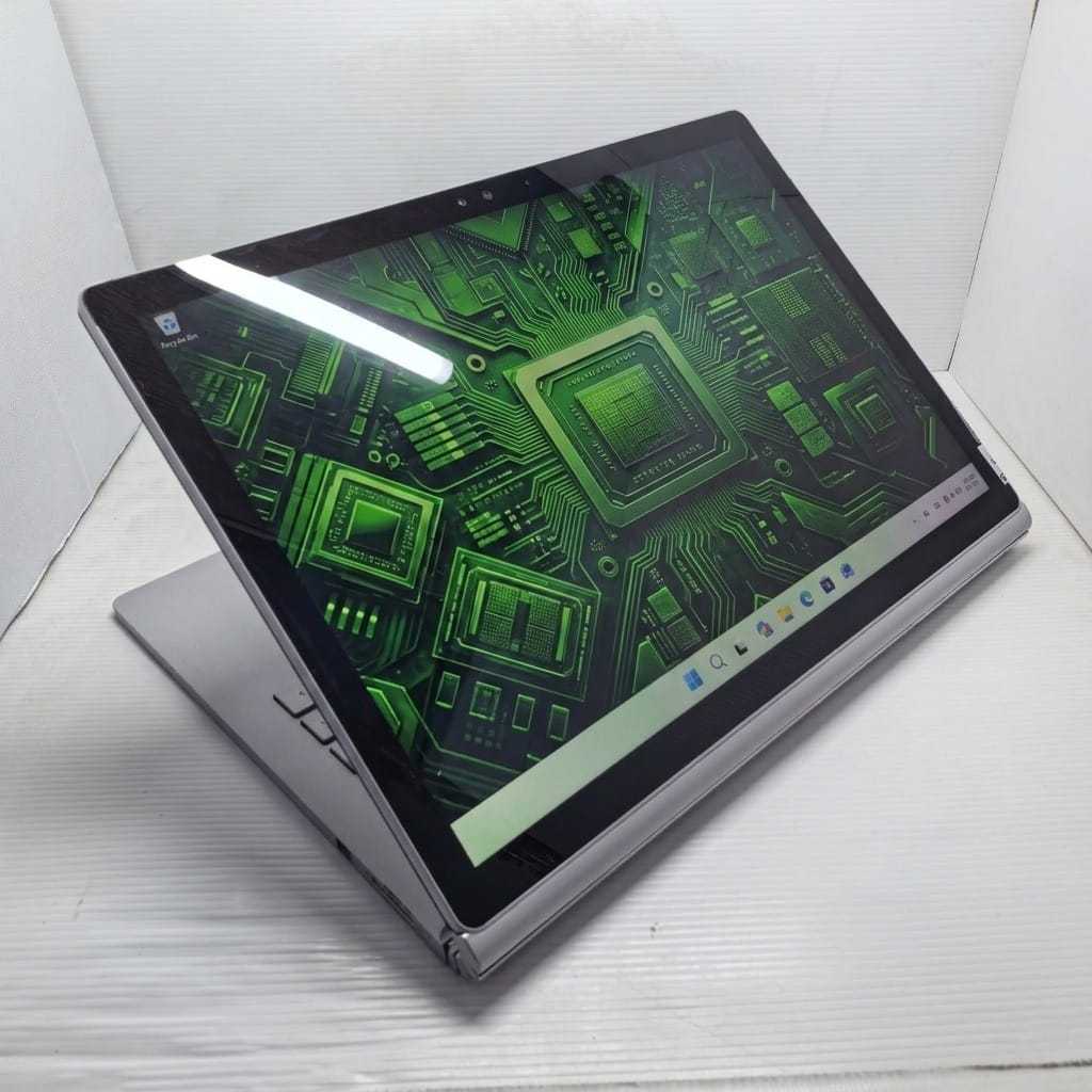 LAPTOP RENDER 2 IN 1 RARE ITEM MICROSOFT SURFACE BOOK 2 IN 1 I7 NVIDIA TOUCHSCREEN 3K MULUS