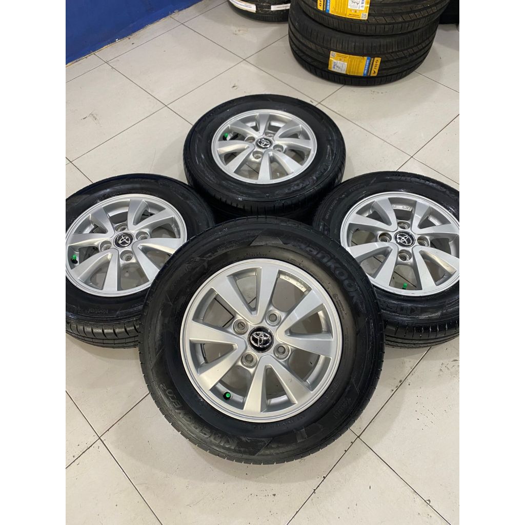 VELG MOBIL BEKAS BERKUALITAS OEM AVANZA RING 14 PCD 4X114,3 UNTUK CARY KIJANG XENIA