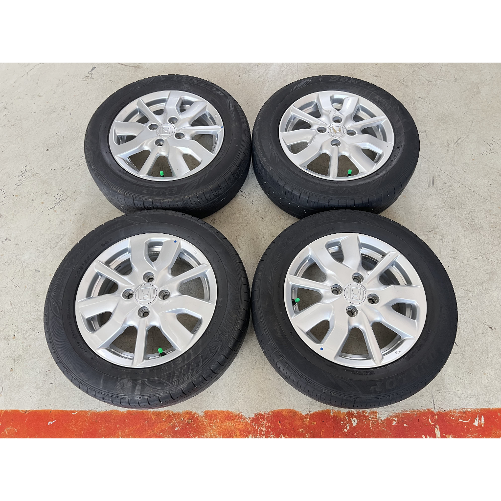 Velg Bekas Oem New Honda Brio R14 Ban Dunlop 175 65 R14