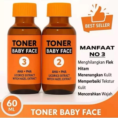 ( TONER RDL BABY FACE ) BABY FACE R-D-L TONER WAJAH Original