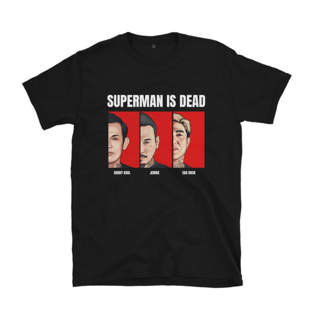T-shirt Superman Is Dead Jrx - Eka - Bobby Official art