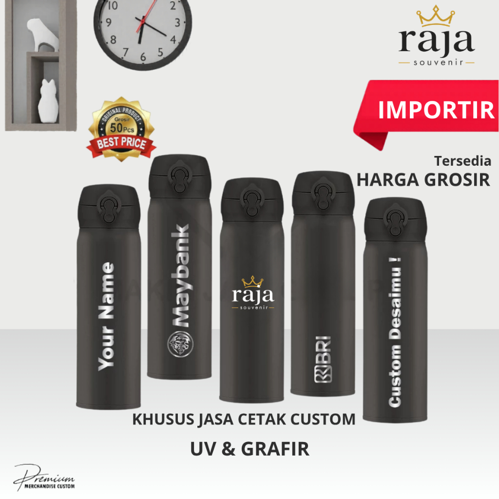 KHUSUS JASA CUSTOM CETAK TUMBLER LASER GRAFIR / PRINTING UV 1 SISI 2 SISI FULL KELILING FULL COLOR